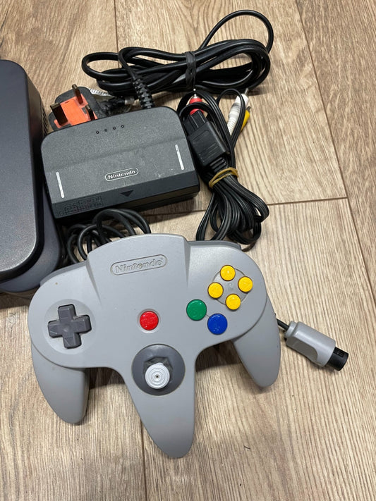 N64 Console - Nintendo N64 - Unboxed with Controller & Cables