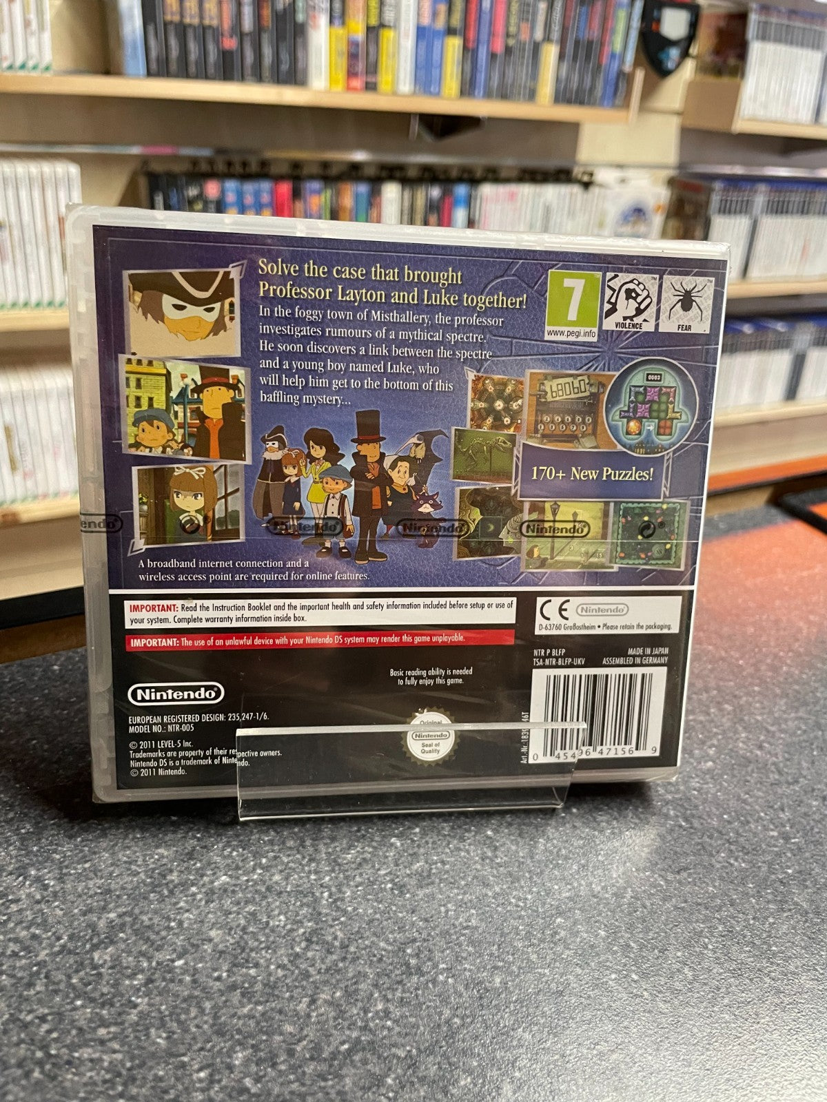 Professor Layton and the Spectre's Call - Nintendo DS - Boxed with Manual SEALED