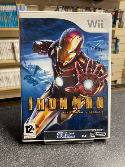 Iron Man: The Official Video Game - Nintendo Wii - Boxed with Manual