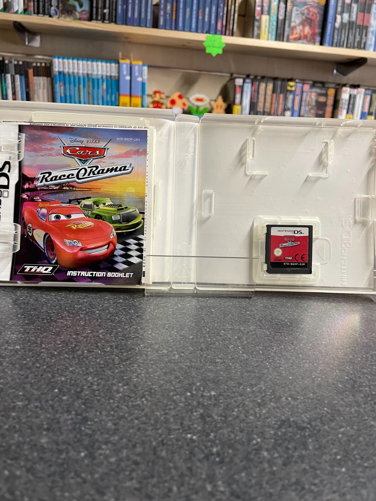 Disney Pixar Cars: Race-O-Rama - Nintendo DS - Complete with Manual