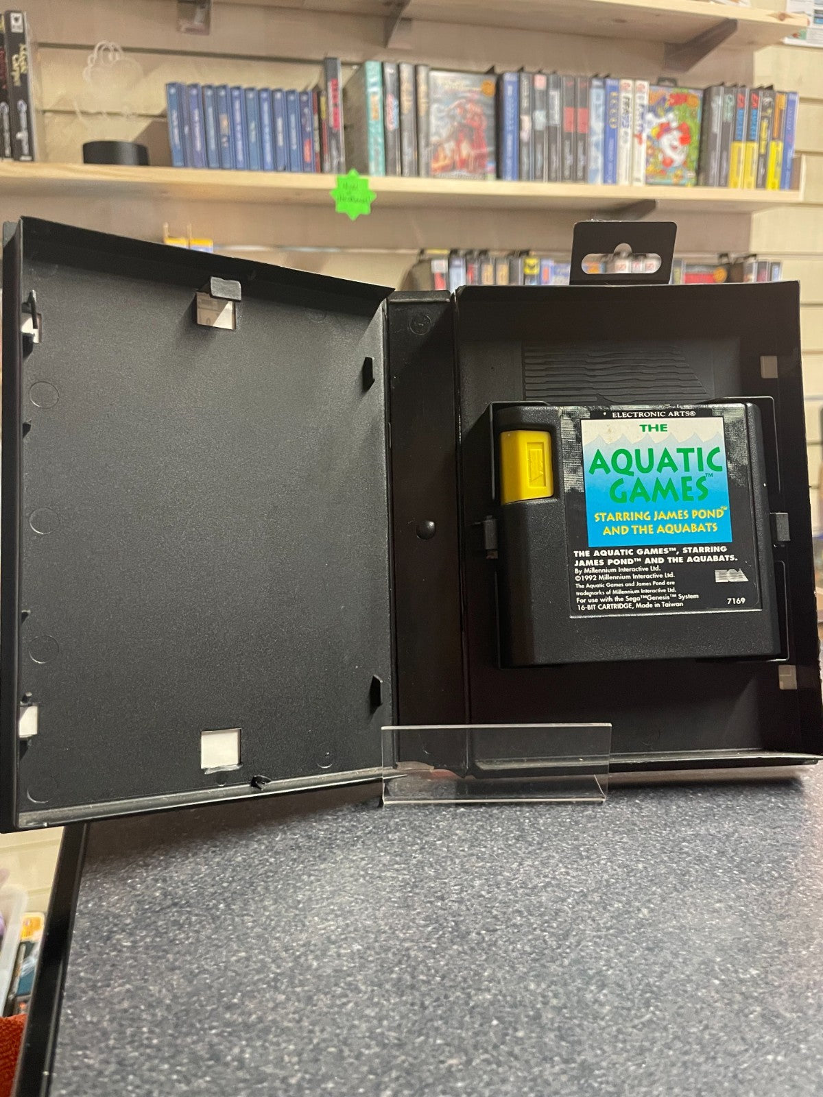 The Aquatic Games - SEGA Mega Drive - Boxed no Manual