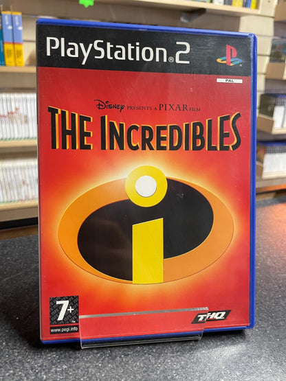 Disney Pixar The Incredibles - Sony Playstation 2 PS2 - Boxed w/Manual
