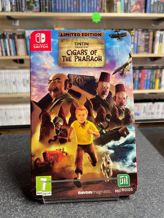 TINTIN reporter: Cigars of The Pharaoh - Nintendo Switch - Boxed Limited Edition