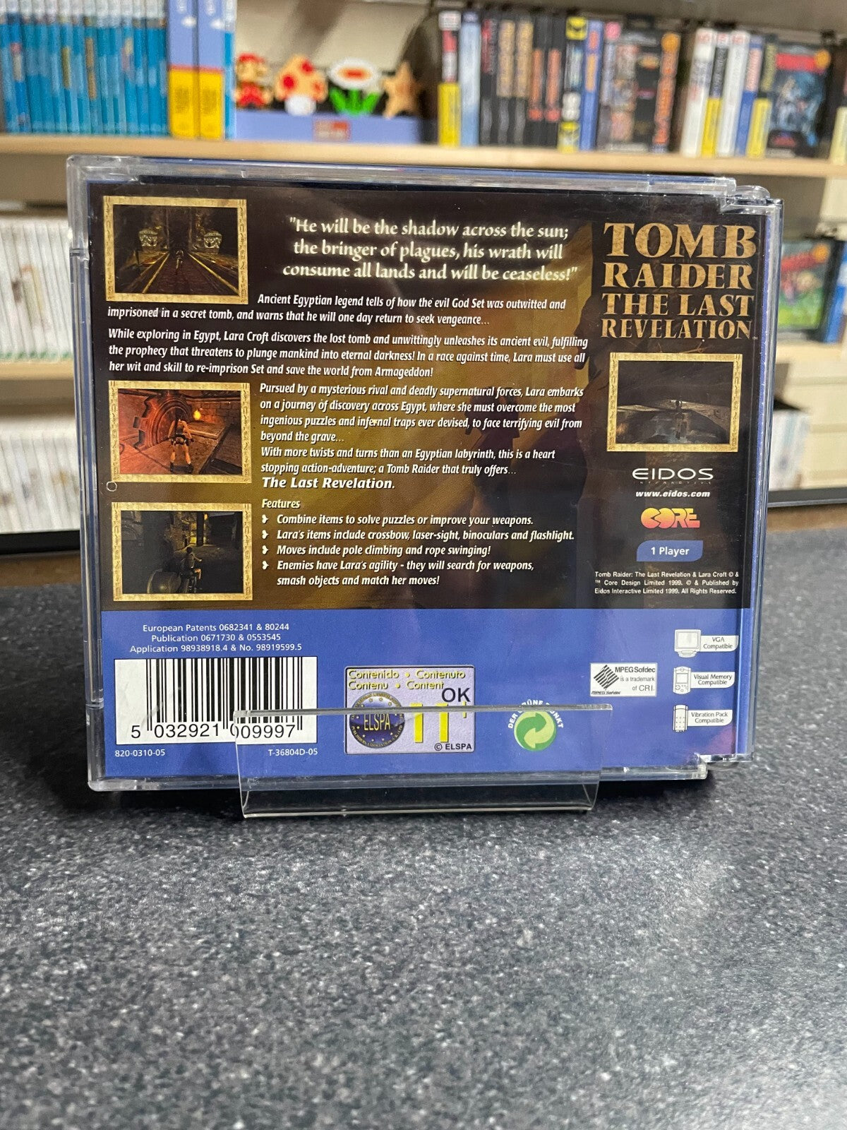 Tomb Raider: The Last Revelation - SEGA Dreamcast - Complete with Manual