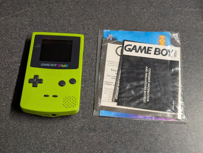 Nintendo Gameboy Color - Lime Green - Boxed
