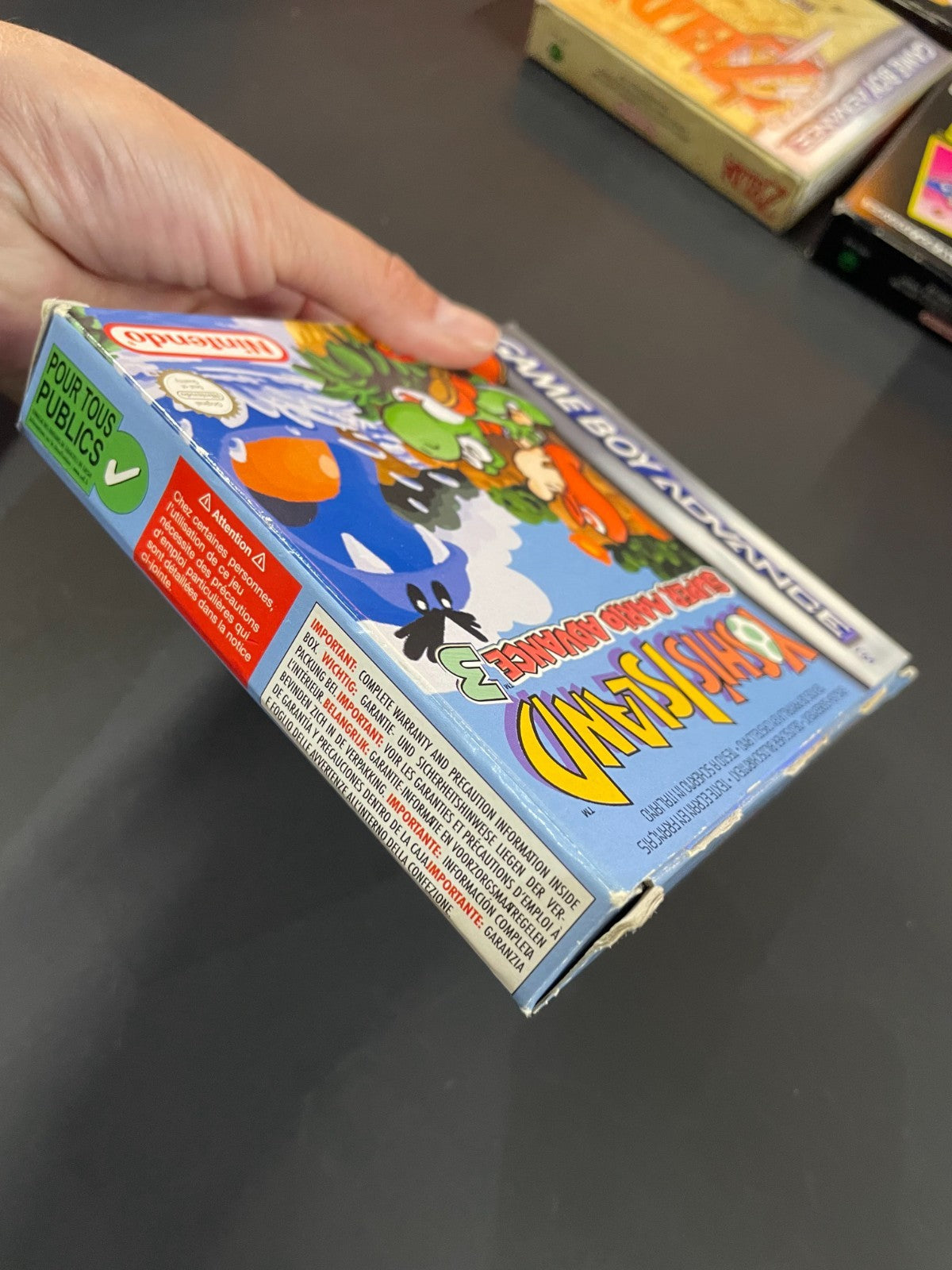 Yoshi's Island: Super Mario Advance 3 -Nintendo Game Boy Advance- Boxed w/Manual