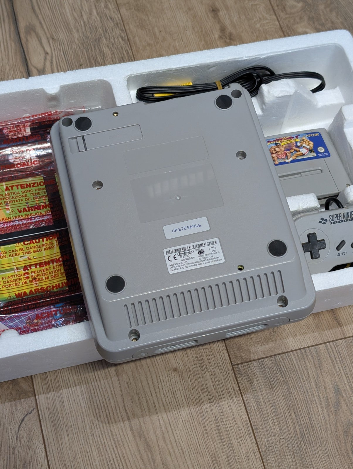 Street Fighter II - Nintendo SNES Console - Good Condition - VGC Tested