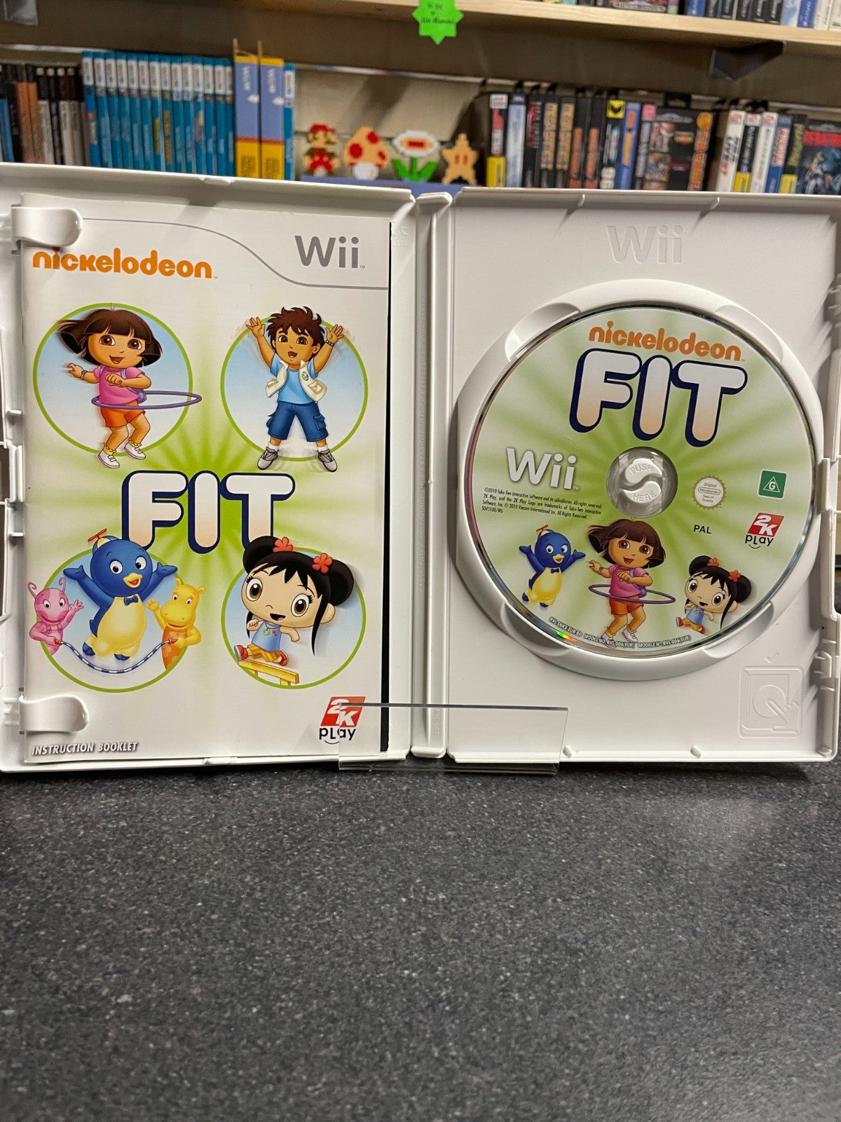 Nickelodeon Fit - Nintendo Wii - Boxed with Manual