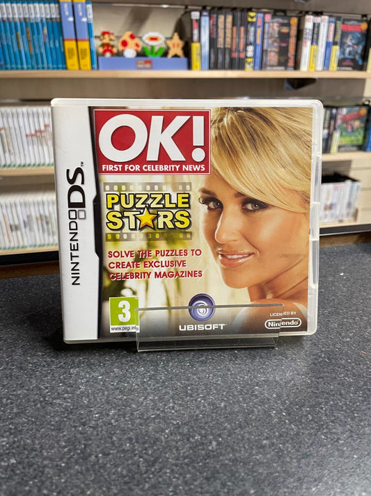 OK! Puzzle Stars - Nintendo Ds - Boxed with Manual