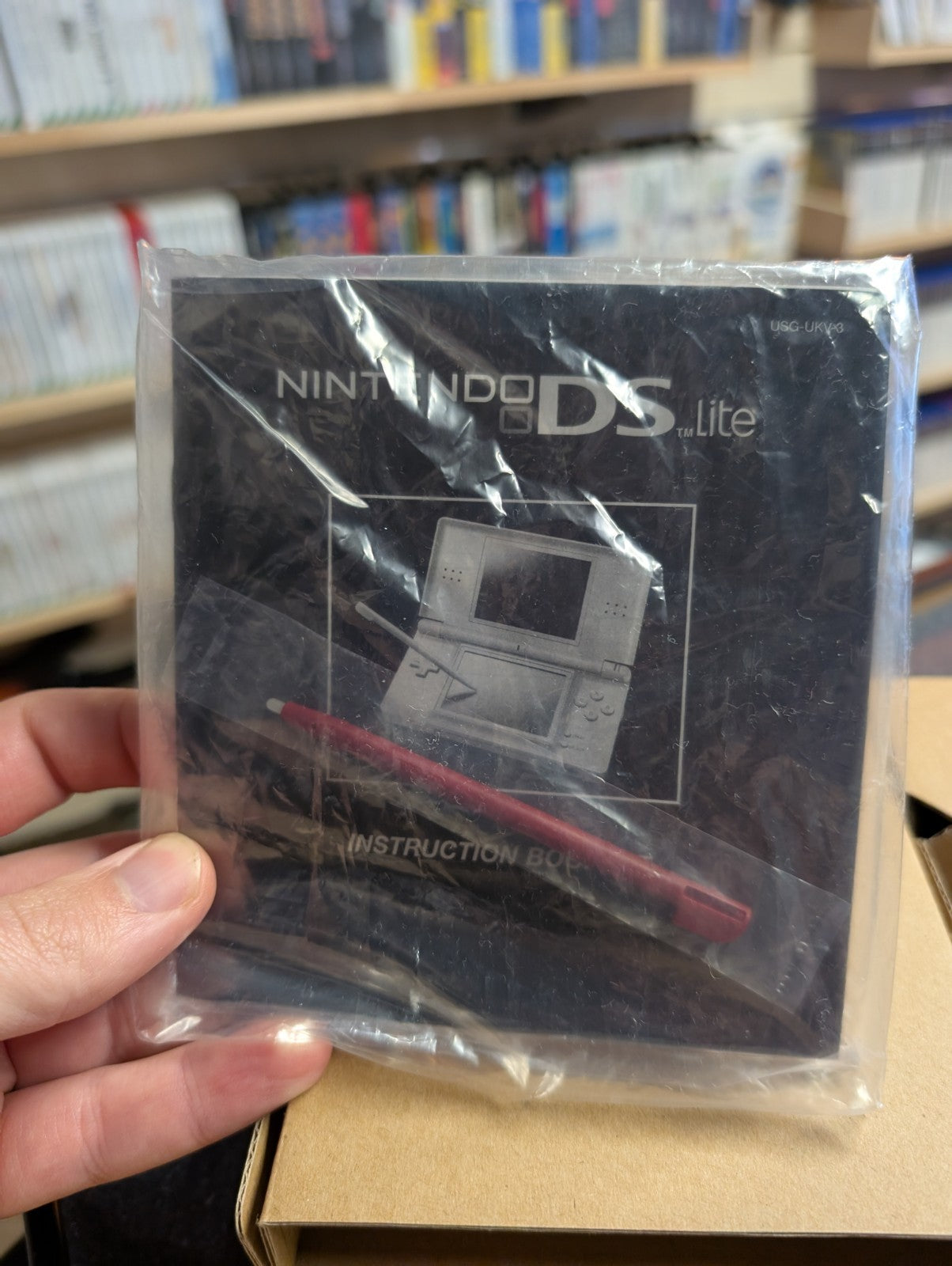 Nintendo DS Lite - Red - Boxed Near Mint Condition