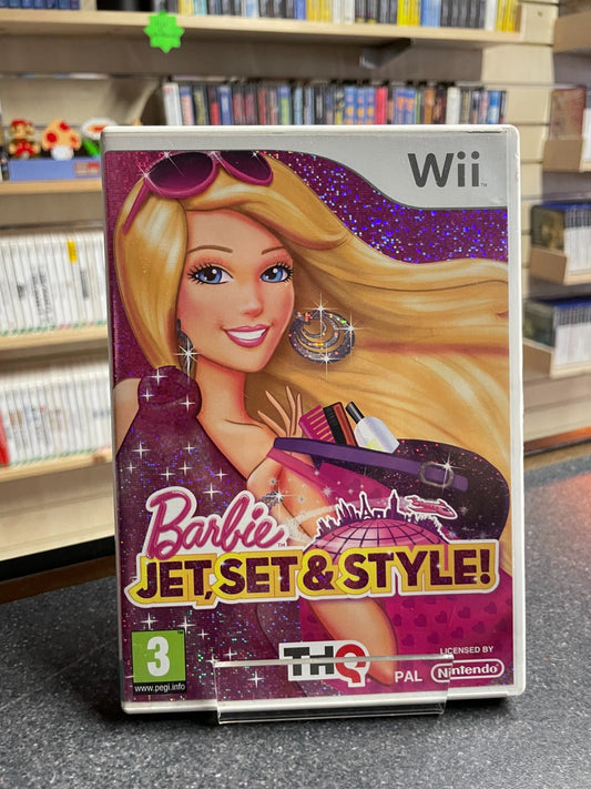 Barbie Jet, Set & Style - Nintendo Wii - Boxed with Manual