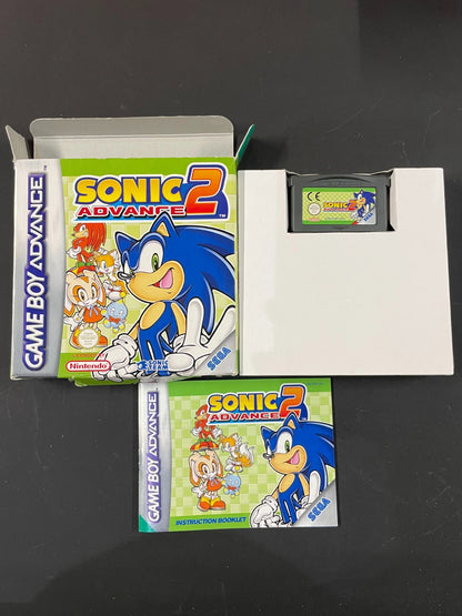 Sonic Advance 2 - Nintendo Game Boy Advance - Boxed w/Manual