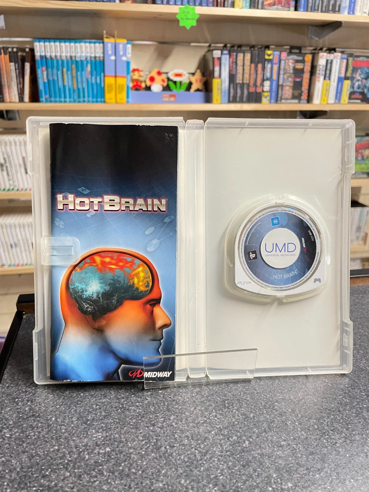 Hot Brain - Sony - PSP - Complete with Manual