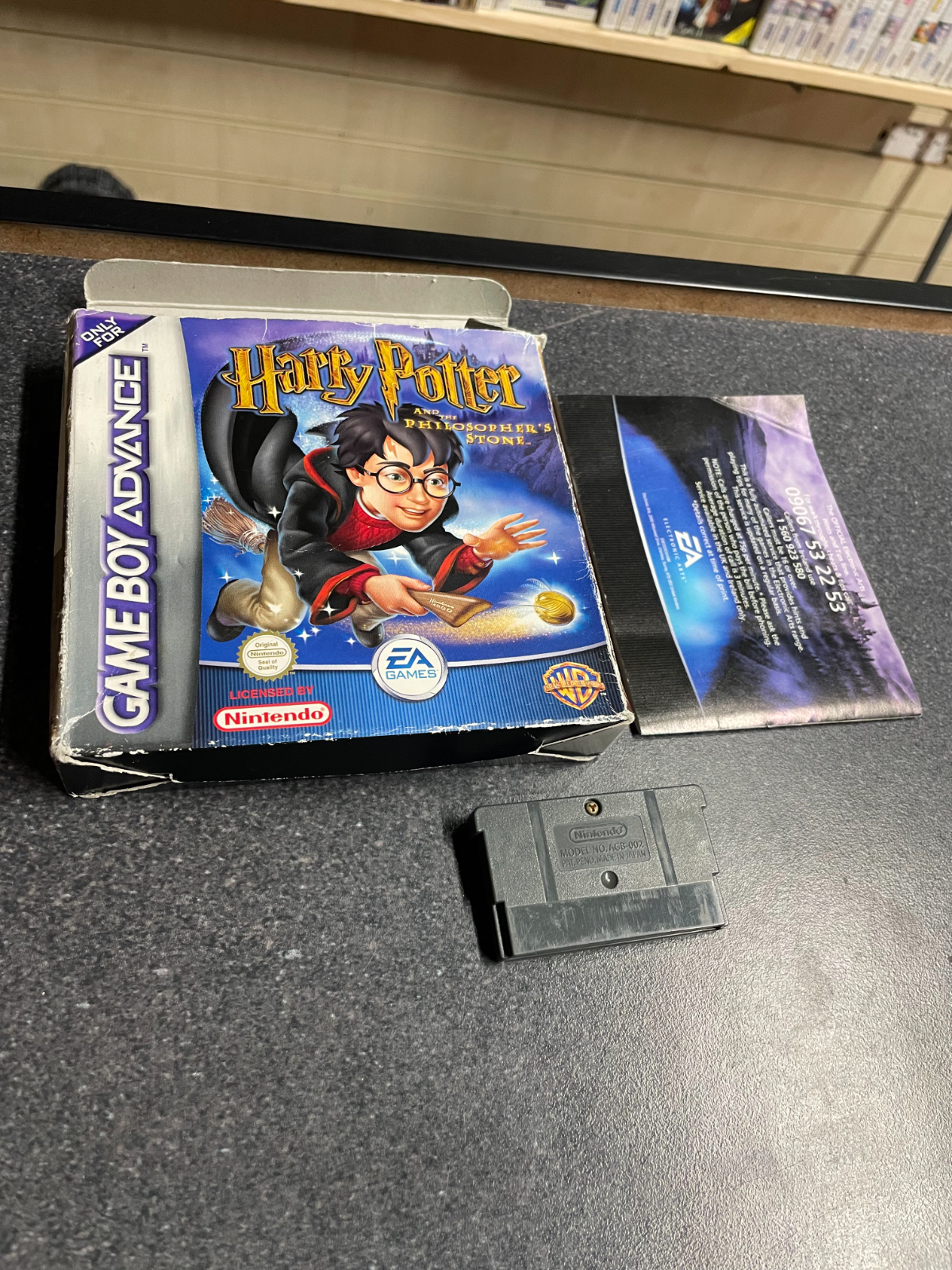 Harry Potter and The Philosopher's Stone - GameBoy Advance - Boxed & Complete