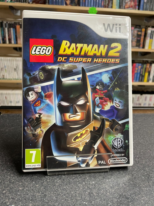 LEGO Batman 2: DC Super Heroes  - Nintendo Wii - Complete with Manual