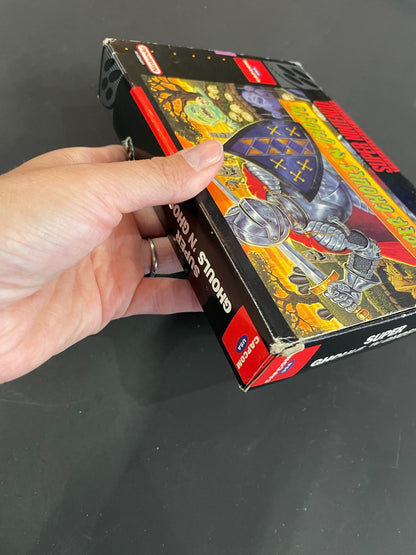 Super Ghouls 'N Ghosts - Nintendo SNES - Boxed & Complete - USA