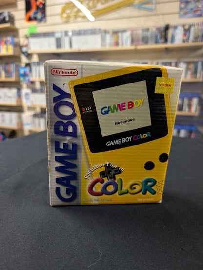 Nintendo Gameboy Colour - Yellow - Boxed