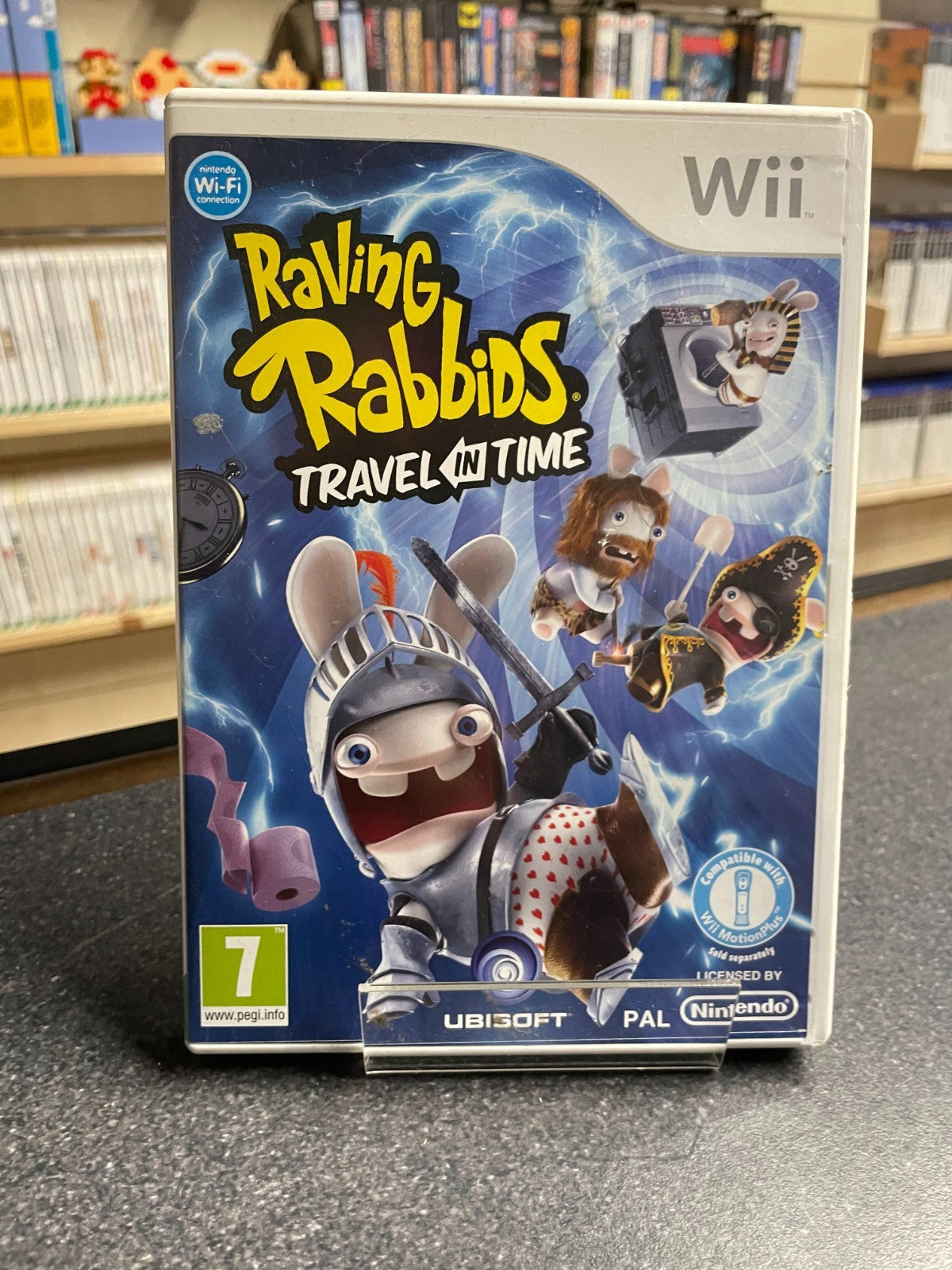 Rabbids: Travel in Time - Nintendo Wii  - Boxed with Manual