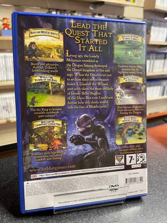 The Hobbit - Sony Playstation 2 PS2 - Boxed w/Manual