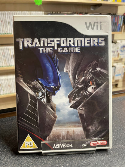 Transformers The Game - Nintendo Wii - Boxed with Manual