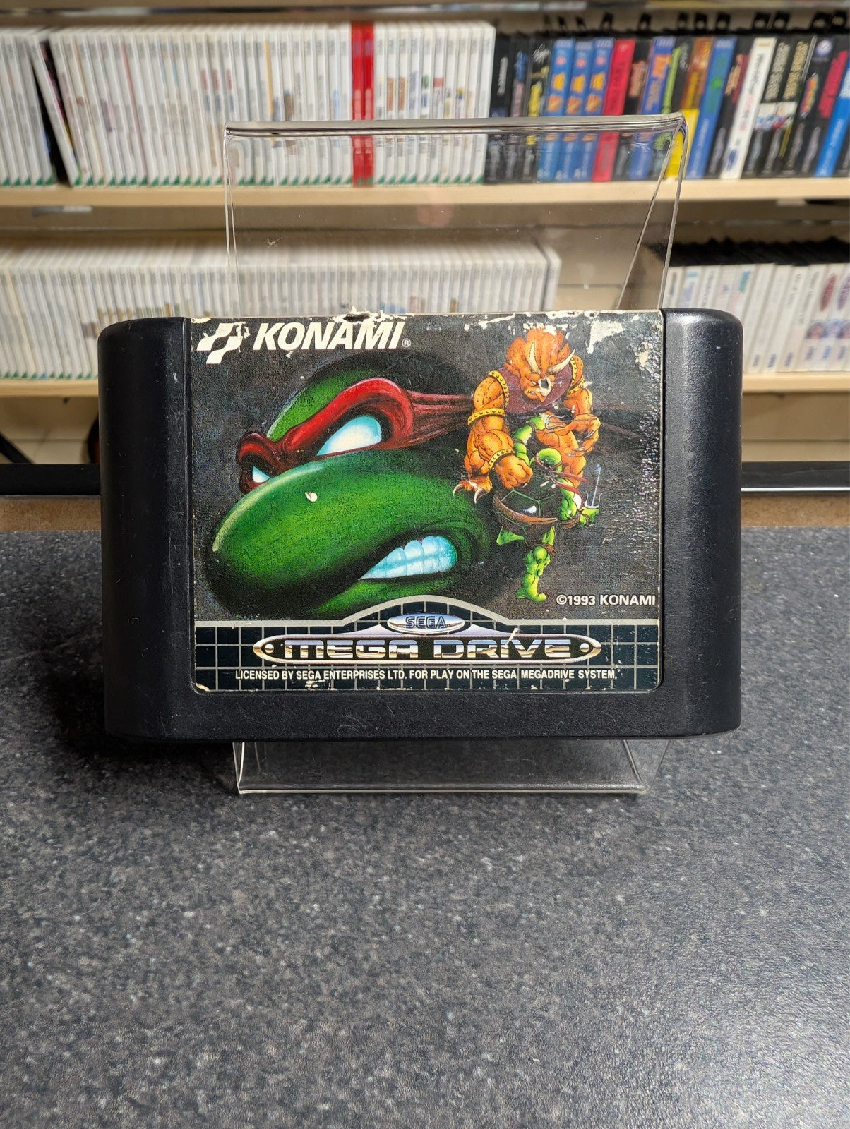 Teenage Mutant Hero Turtles - Tournament Fighters - SEGA Megadrive - Cart Only