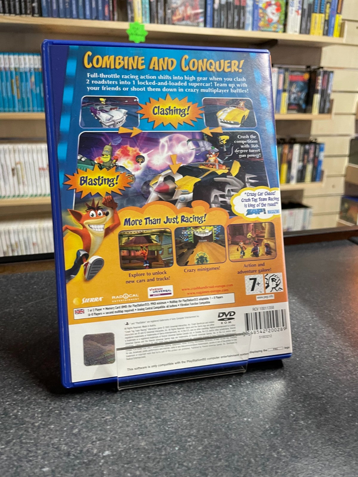 Crash Tag Team Racing - Sony - Playstation 2 PS2 - Complete with Manual