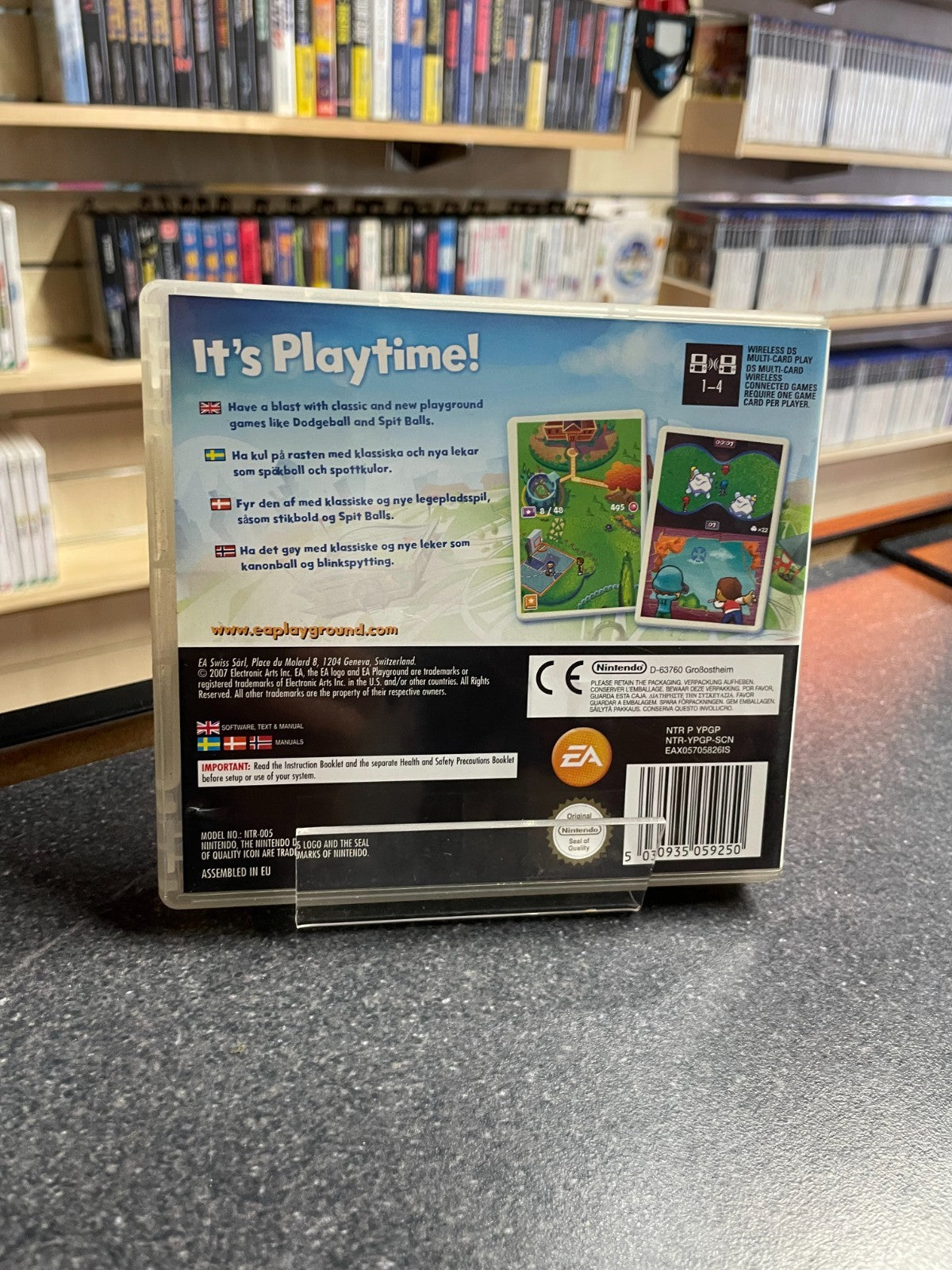 EA Playground - Nintendo DS - Boxed with Manual