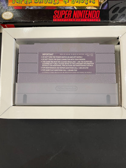 Super Ghouls 'N Ghosts - Nintendo SNES - Boxed & Complete - USA