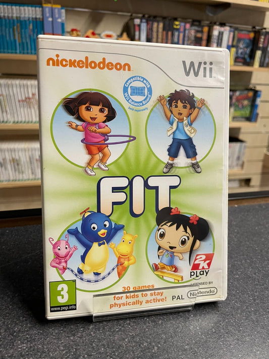 Nickelodeon Fit - Nintendo Wii - Boxed with Manual
