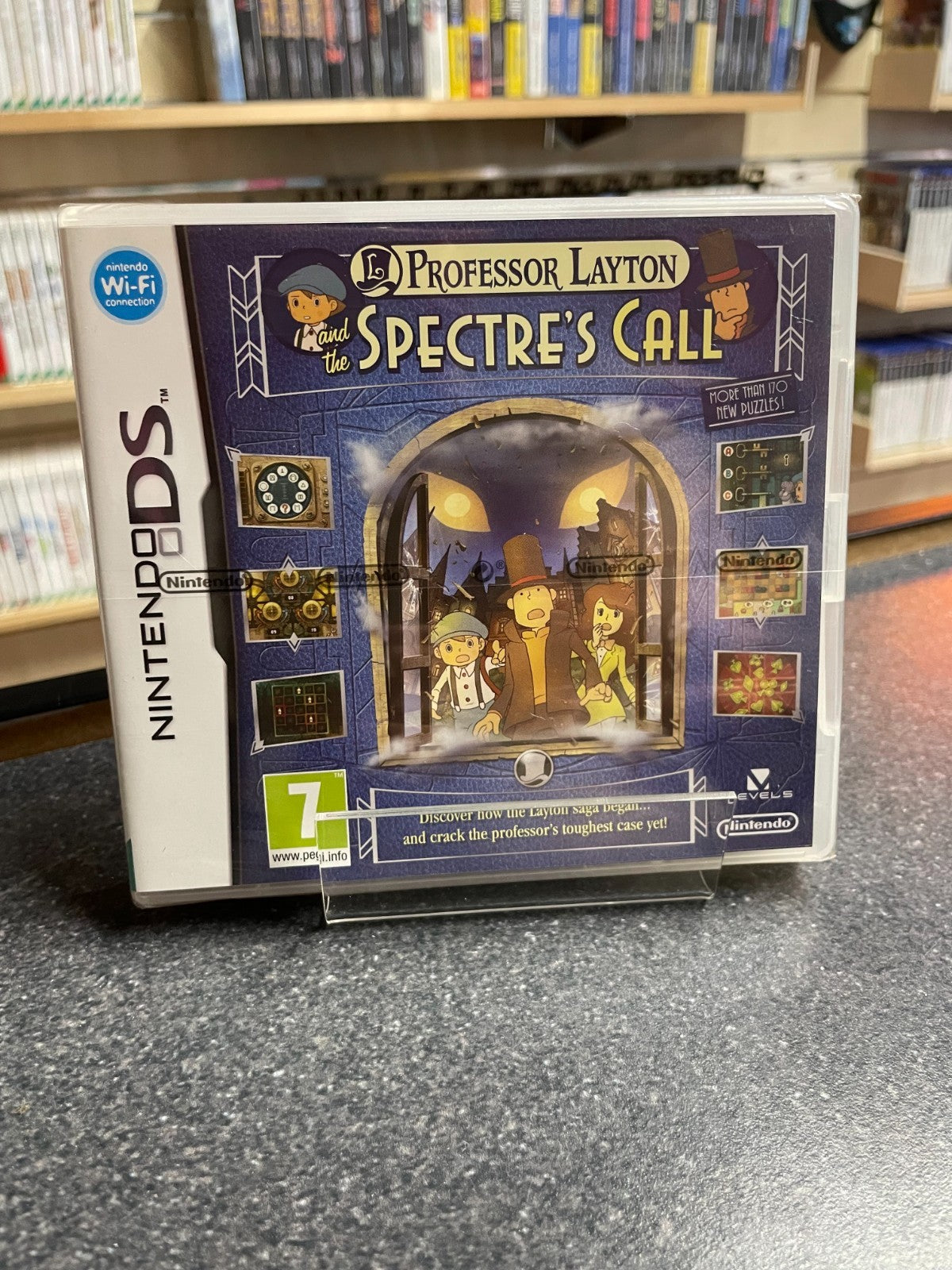 Professor Layton and the Spectre's Call - Nintendo DS - Boxed with Manual SEALED