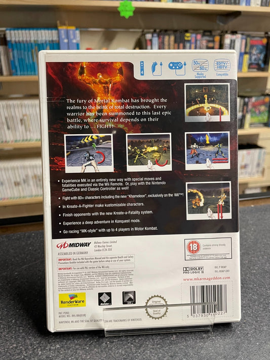 Mortal Kombat: Armgeddon - Nintendo Wii - Boxed with Manual