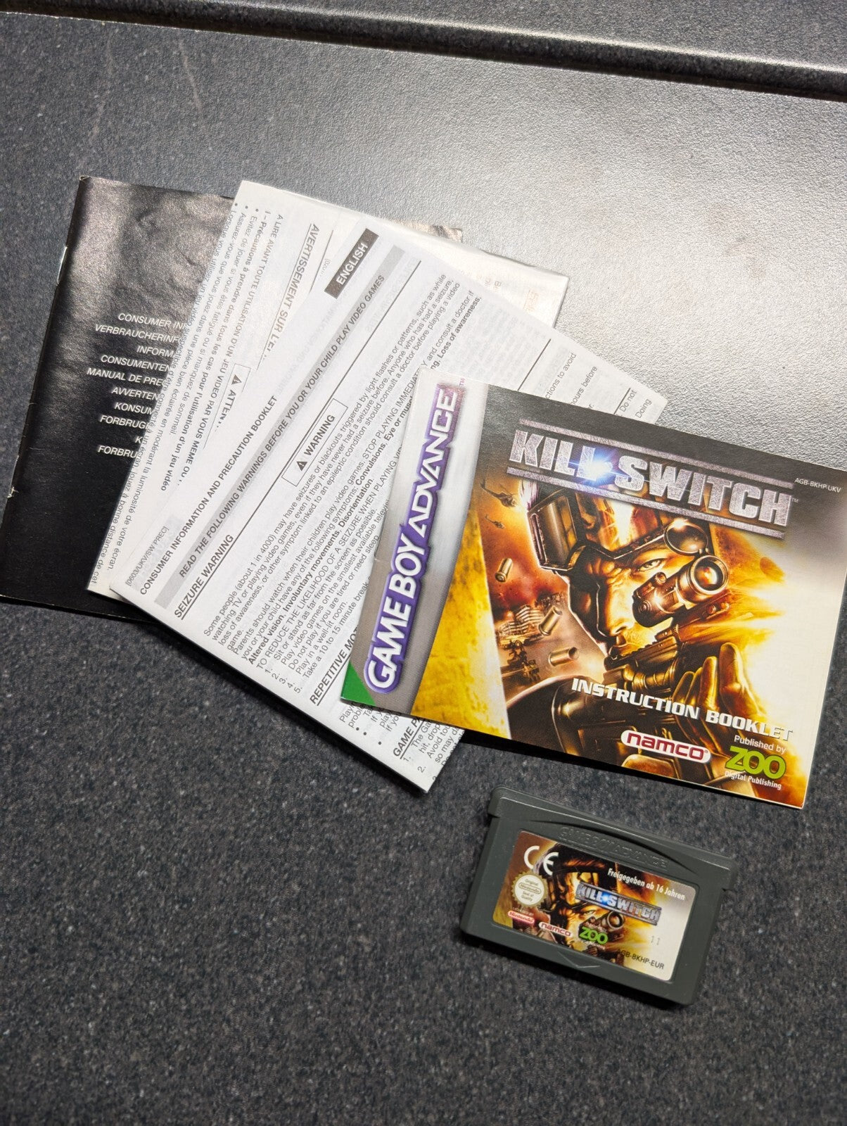 Kill Switch - GameBoy Advance - Boxed