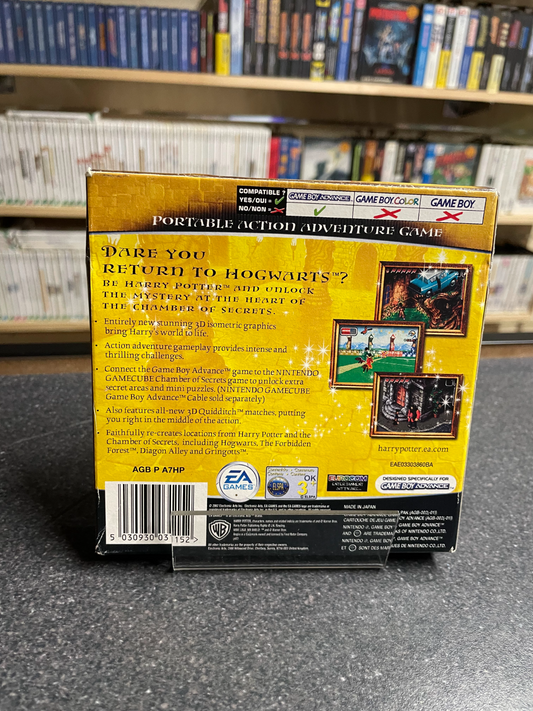 Harry Potter & The Chamber of Secrets -  GameBoy Advance - Boxed & Complete