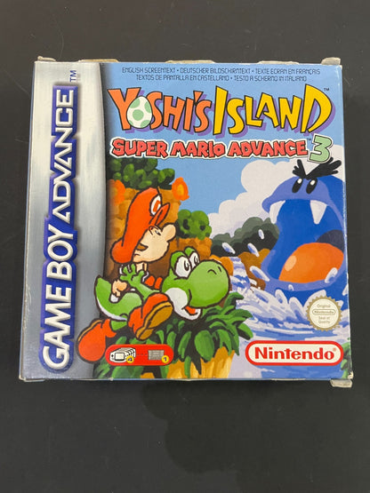 Yoshi's Island: Super Mario Advance 3 -Nintendo Game Boy Advance- Boxed w/Manual