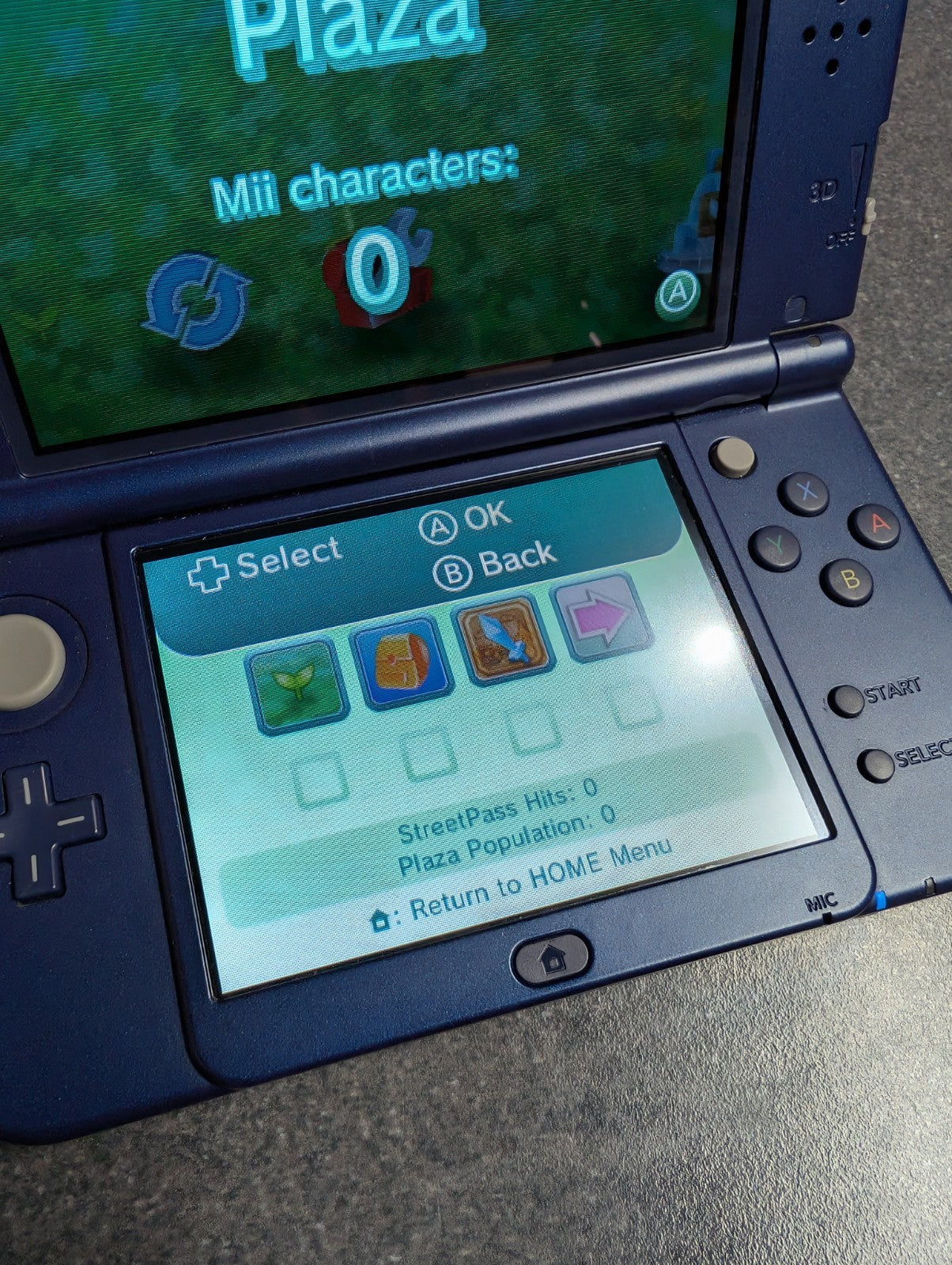 New Nintendo 3DS XL - Metallic blue - Tested