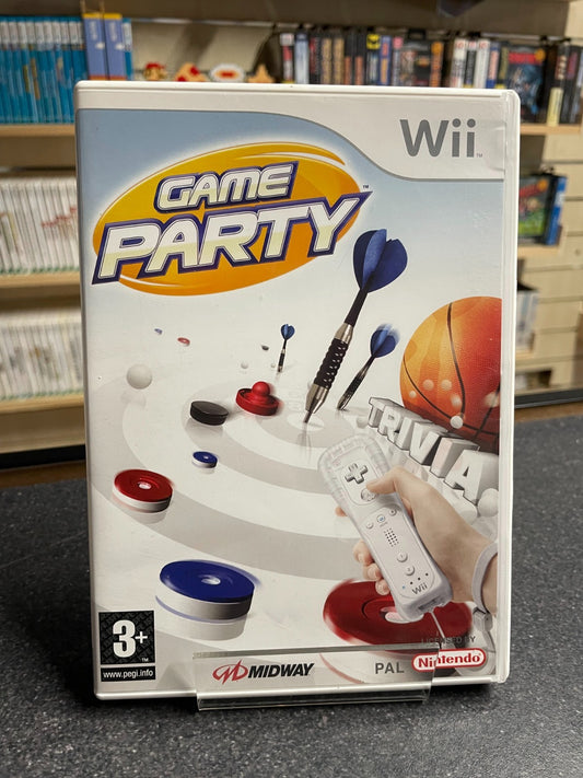 Game Party - Nintendo Wii - Boxed with Manual