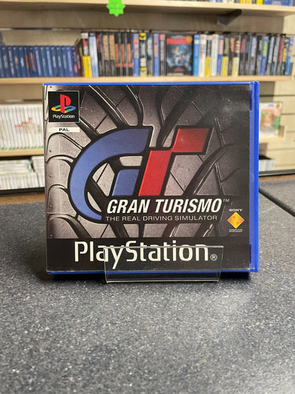 Sony PlayStation PS1 - Gran Turismo - Blockbuster Rental