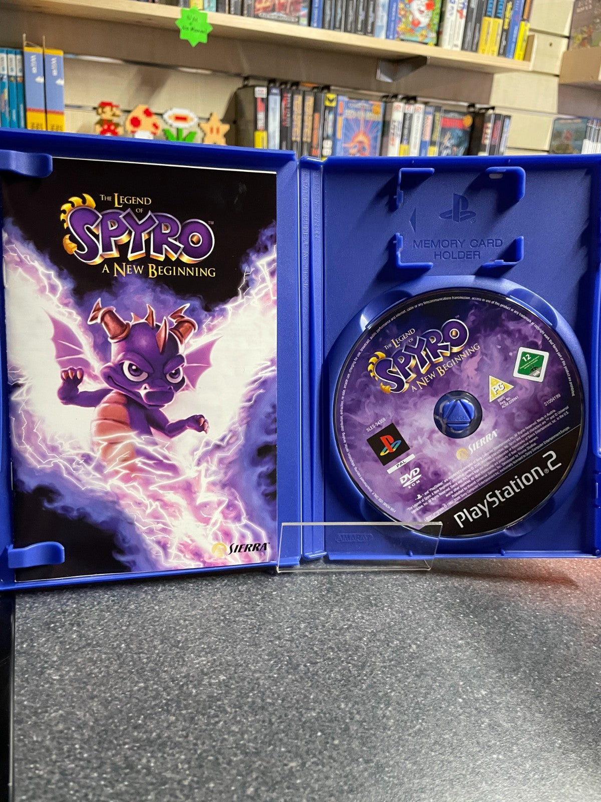 The Legend of Spyro: A New Beginning - Sony Playstation 2 PS2 - Boxed w/Manual