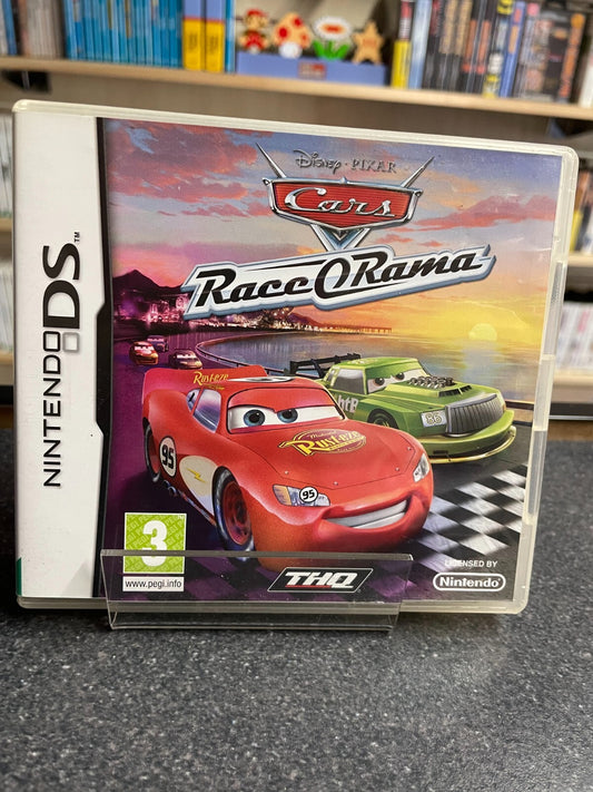 Disney Pixar Cars: Race-O-Rama - Nintendo DS - Complete with Manual