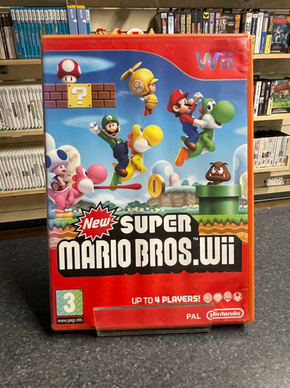 New Super Mario Bros. -  Nintendo Wii - Boxed no Manual