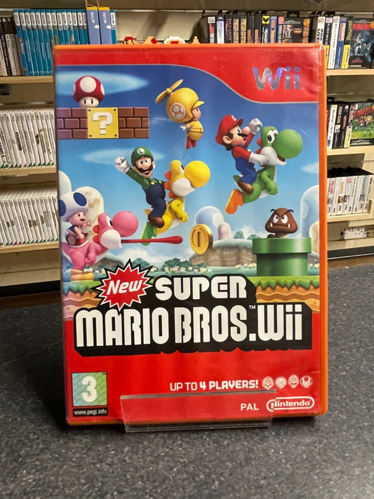 New Super Mario Bros. -  Nintendo Wii - Boxed no Manual