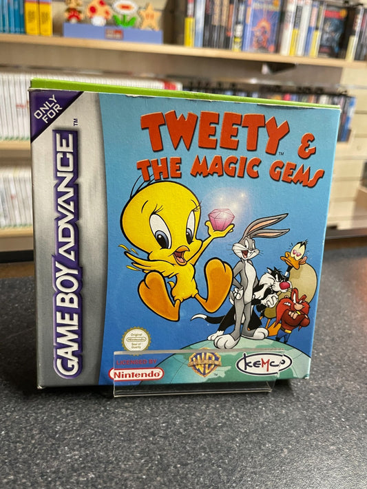 Tweety & The Magic Gems - Nintendo GameBoy Advance - Boxed with Manual