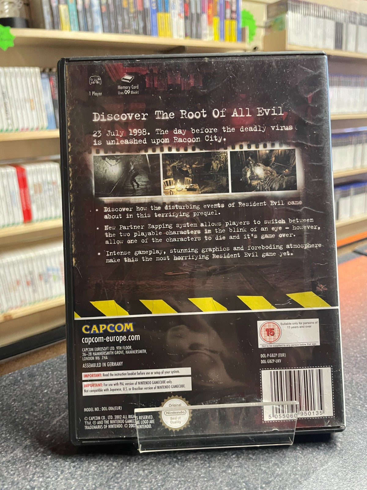 Resident Evil Zero - Nintendo GameCube - Boxed with Manual