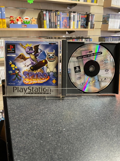 Spyro: Year of the Dragon - Sony Playstation One PS1 -Boxed with Manual