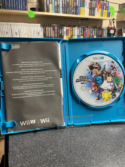 Super Smash Bros for Wii U - Nintendo Wii.U - Boxed no Manual
