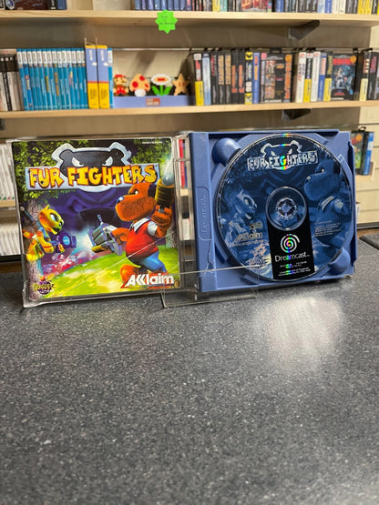 Fur Fighters - SEGA Dreamcast - Complete with Manual