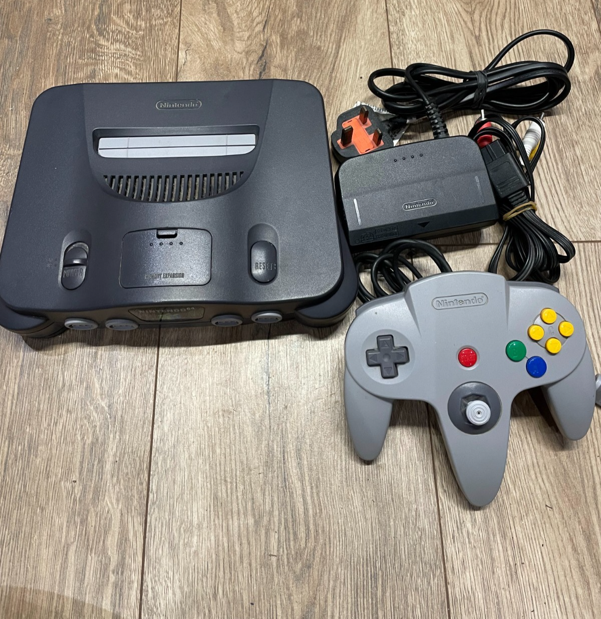 N64 Console - Nintendo N64 - Unboxed with Controller & Cables