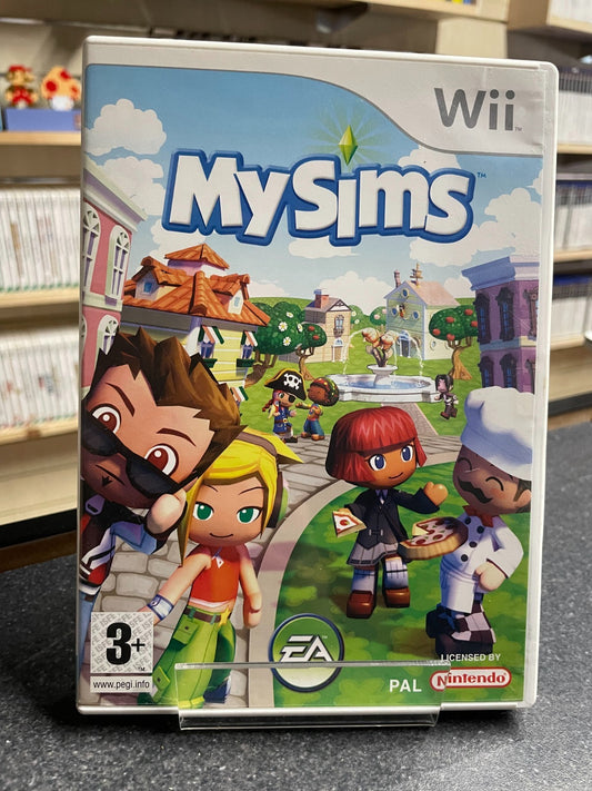 MySims - Nintendo Wii - Boxed with Manual