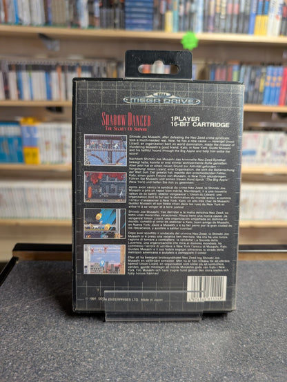 Shadow Dancer - The Secret of Shinobi - Sega Megadrive - No Manual
