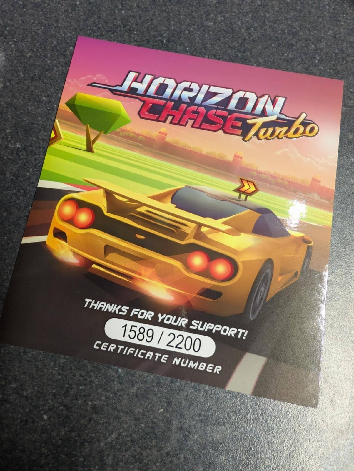 Horizon Chase Turbo - Sony - PSVITA - Boxed with Manual